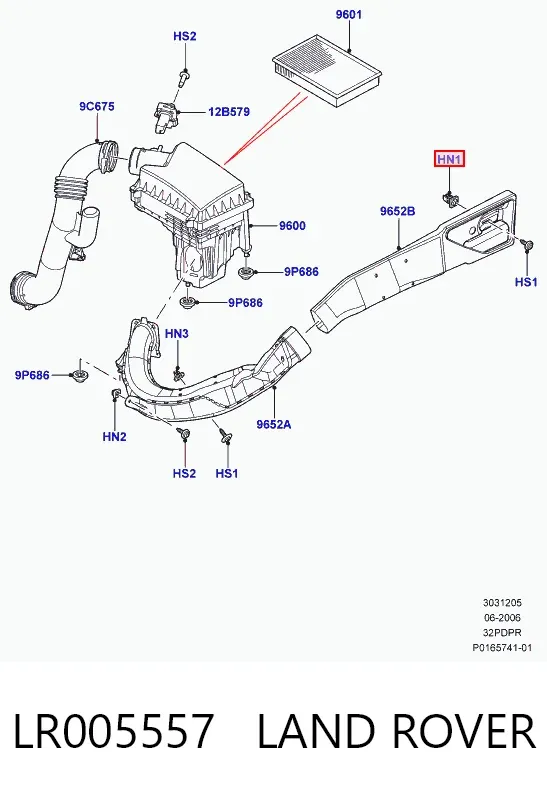  LR005557 Land Rover