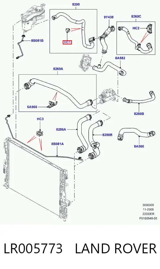  LR005773 Land Rover