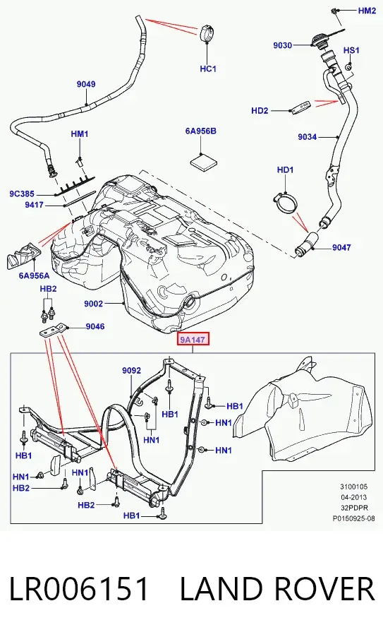  LR006151 Land Rover
