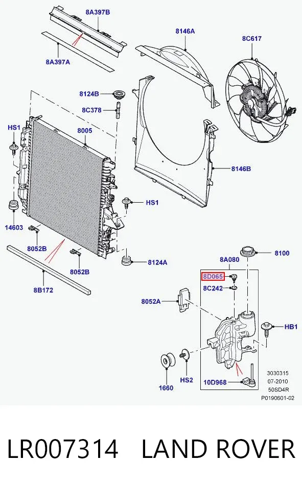  LR007314 Land Rover
