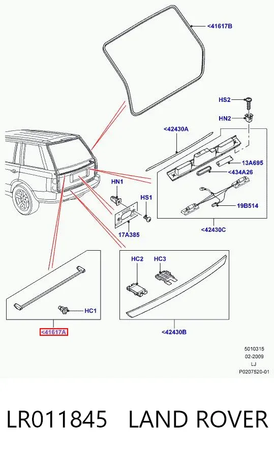  LR011845 Land Rover