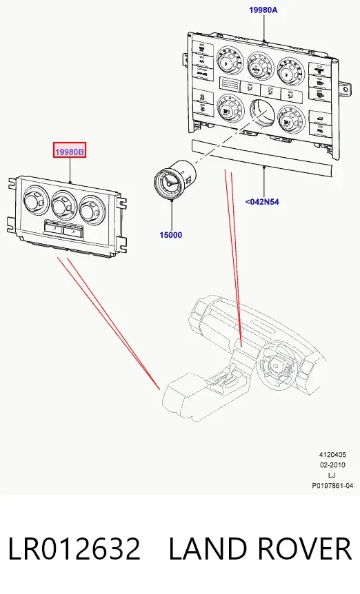  LR012632 Land Rover