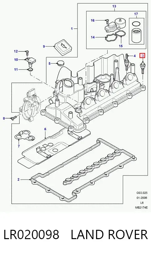  LR020098 Land Rover