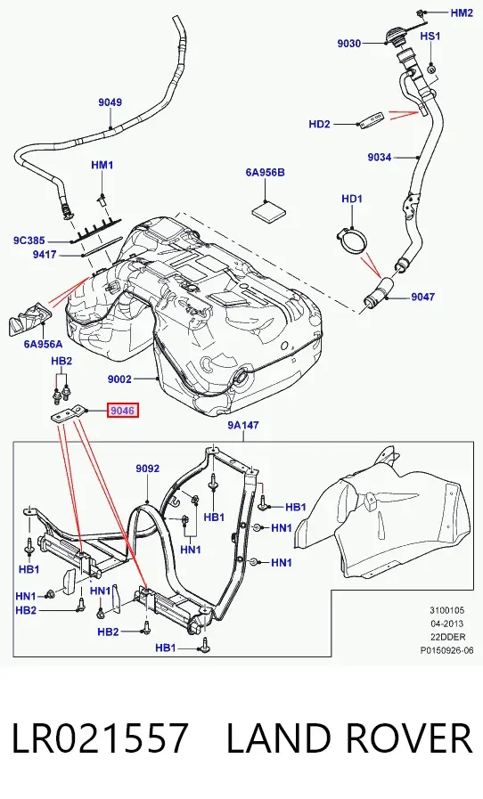  LR021557 Land Rover
