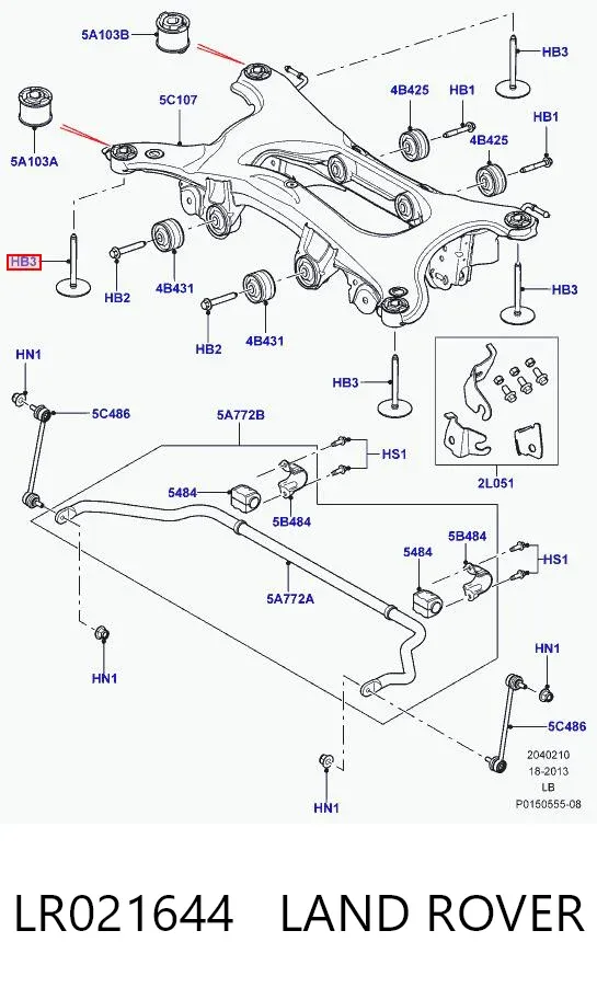  LR021644 Land Rover