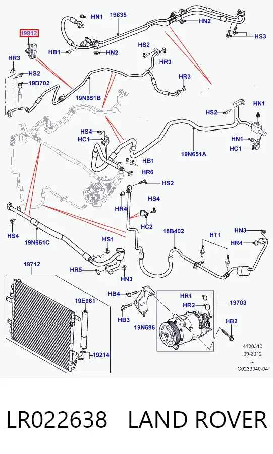  LR022638 Land Rover