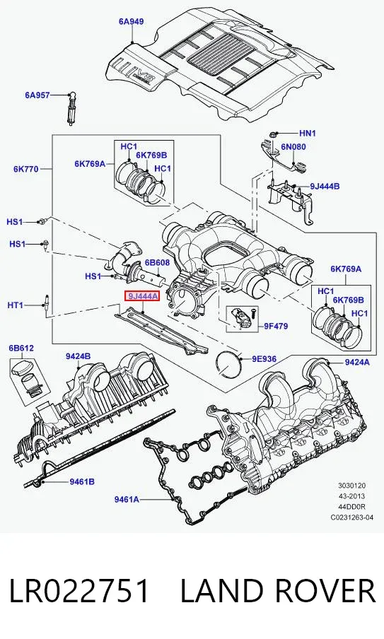  LR022751 Land Rover