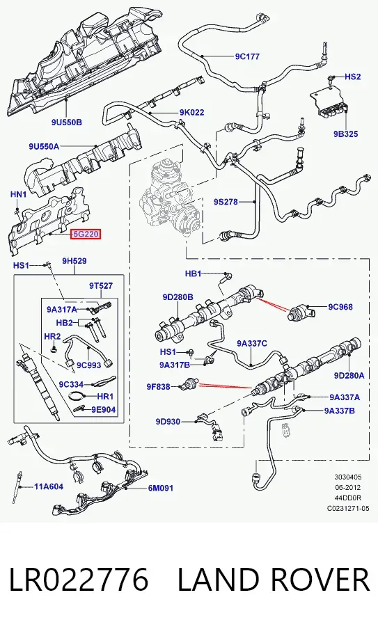  LR022776 Land Rover