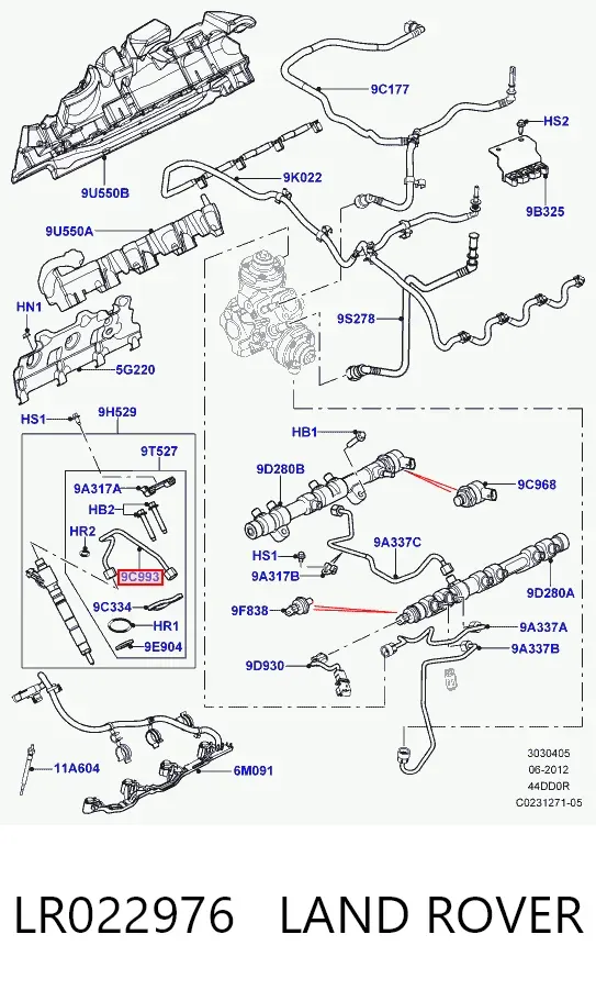  LR022976 Land Rover