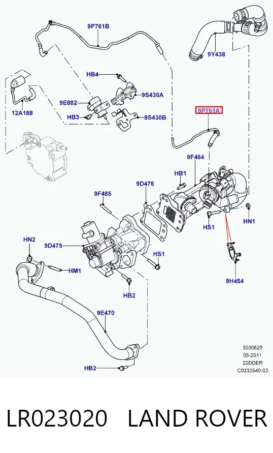  LR023020 Land Rover