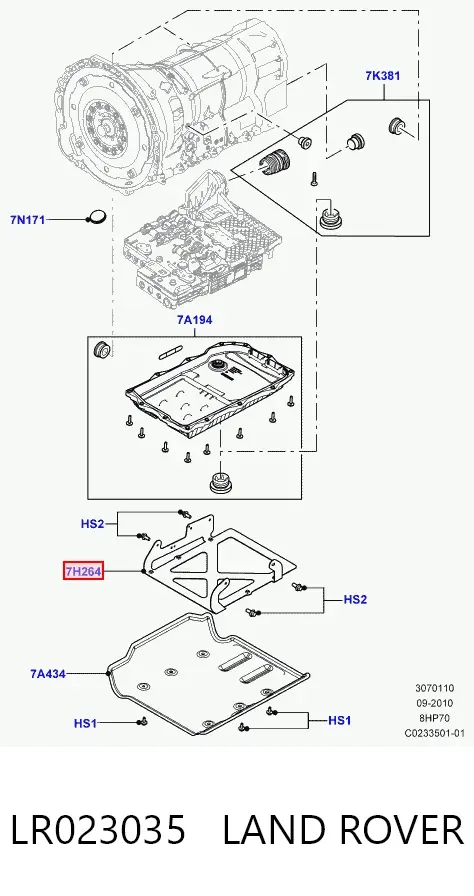  LR023035 Land Rover