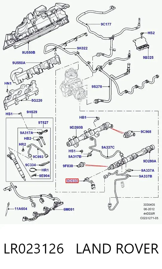  LR023126 Land Rover