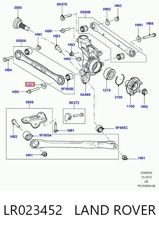  LR023452 Land Rover