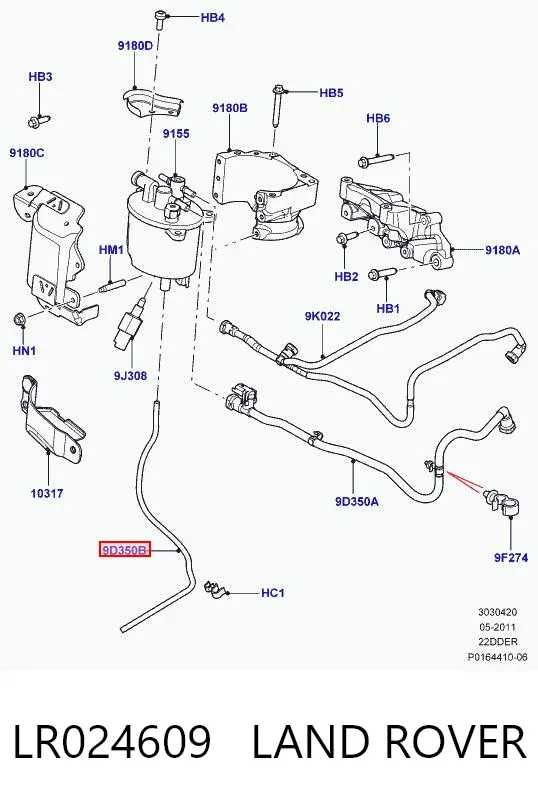  LR024609 Land Rover