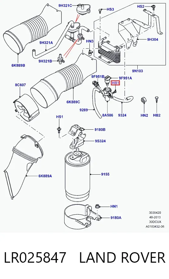  LR025847 Land Rover