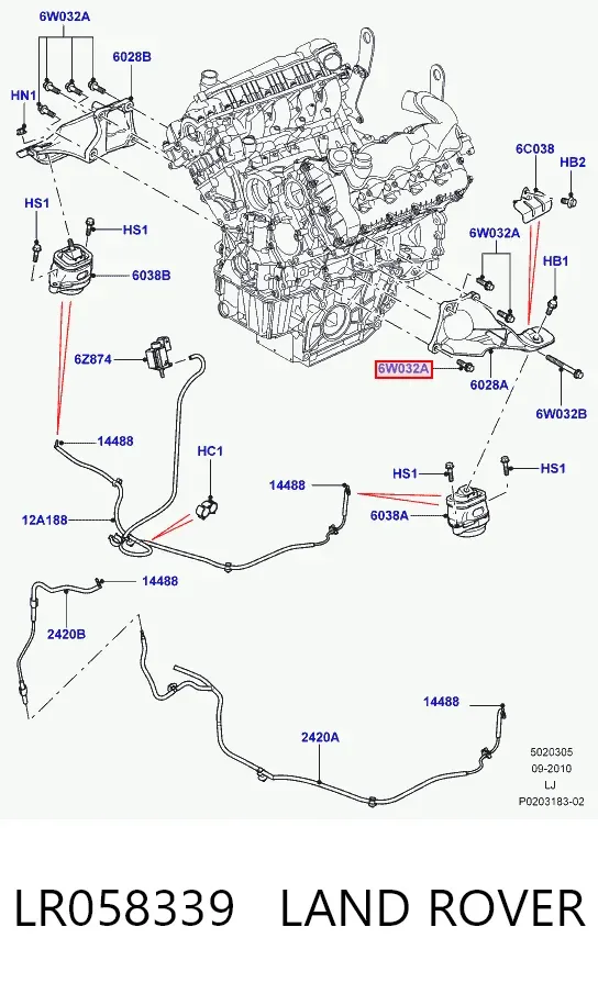  LR058339 Land Rover