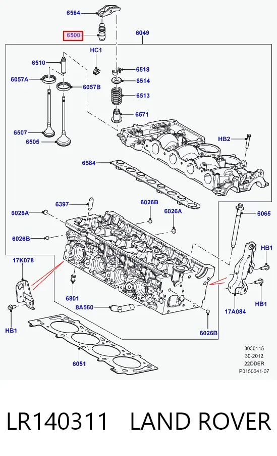 Compensador hidrâulico (empurrador hidrâulico), empurrador de válvulas SU001A3049 Toyota
