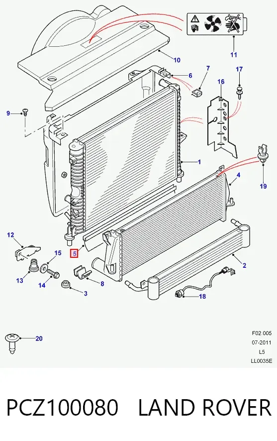  PCZ100080 Land Rover