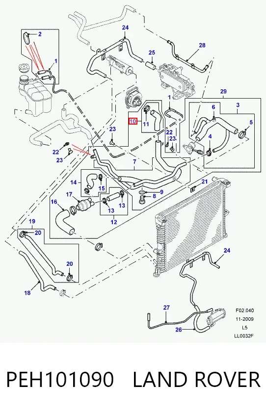  PEH101090 Land Rover