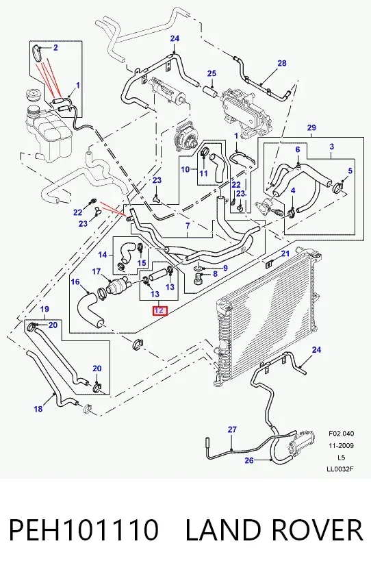  PEH101110 Land Rover