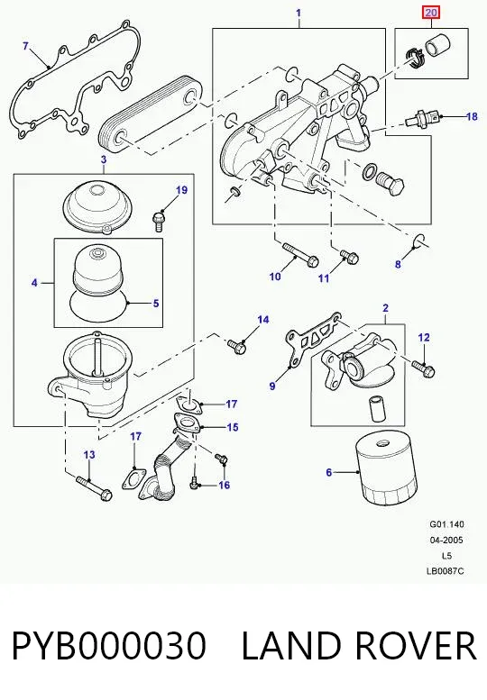  PYB000030 Land Rover