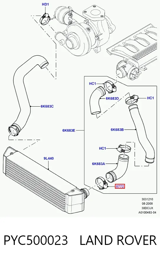  PYC500023 Land Rover