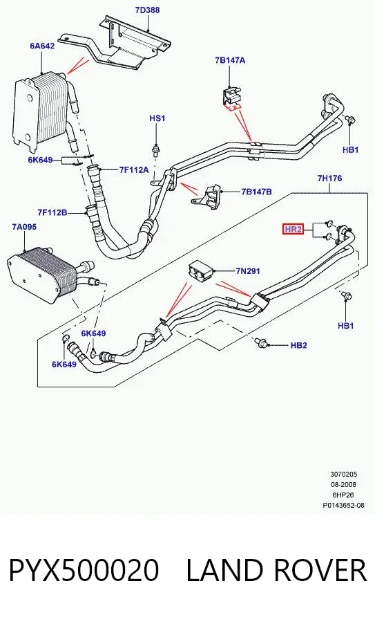  PYX500020 Land Rover