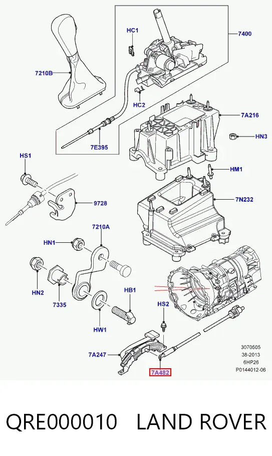  QRE000010 Land Rover
