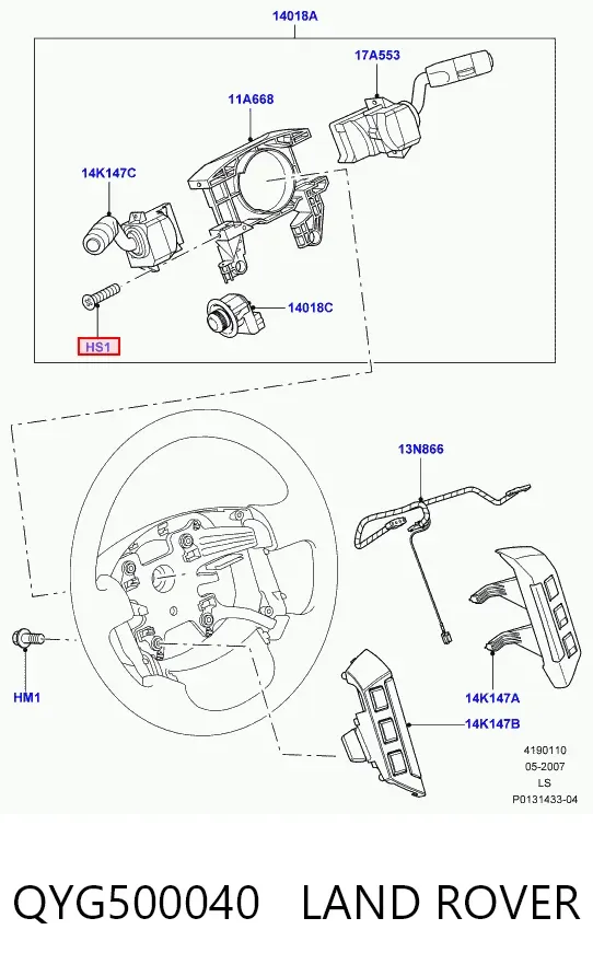  QYG500040 Land Rover