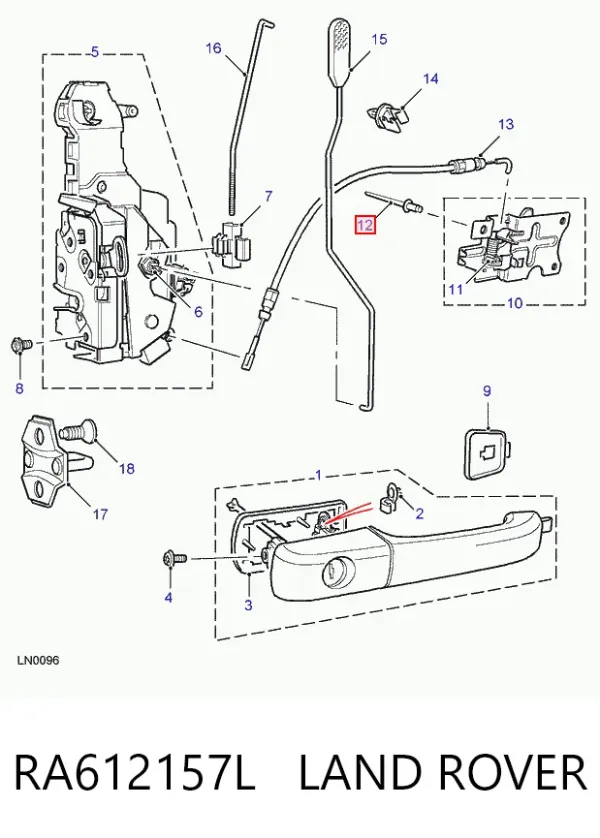  RA612157L Land Rover