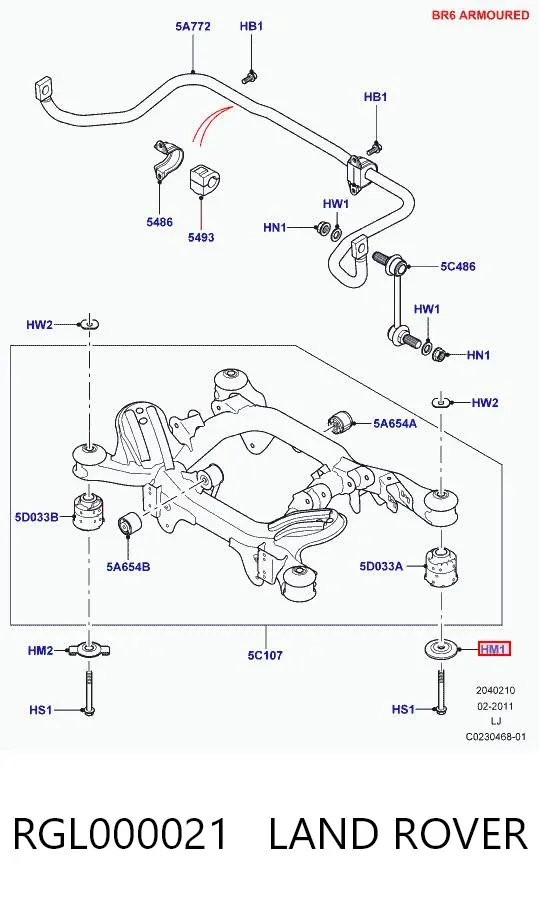  RGL000021 Land Rover