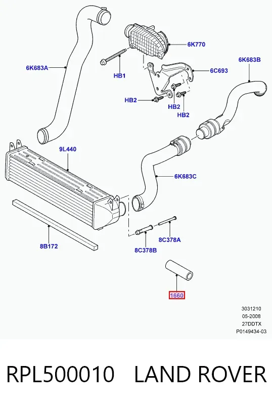  RPL500010 Land Rover