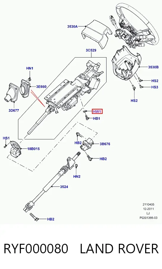  RYF000080 Land Rover
