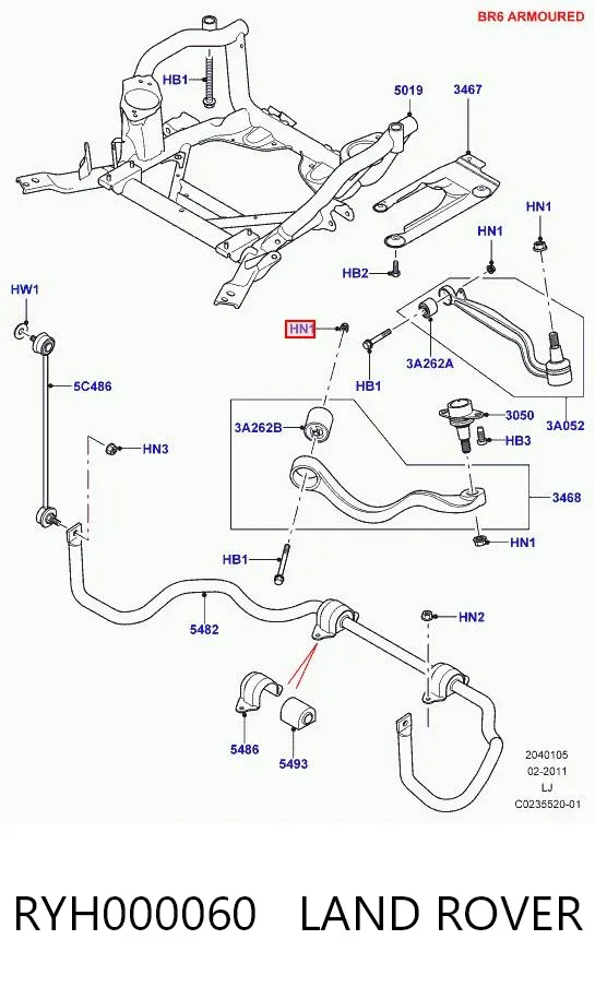  RYH000060 Land Rover