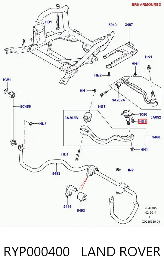  RYP000400 Land Rover