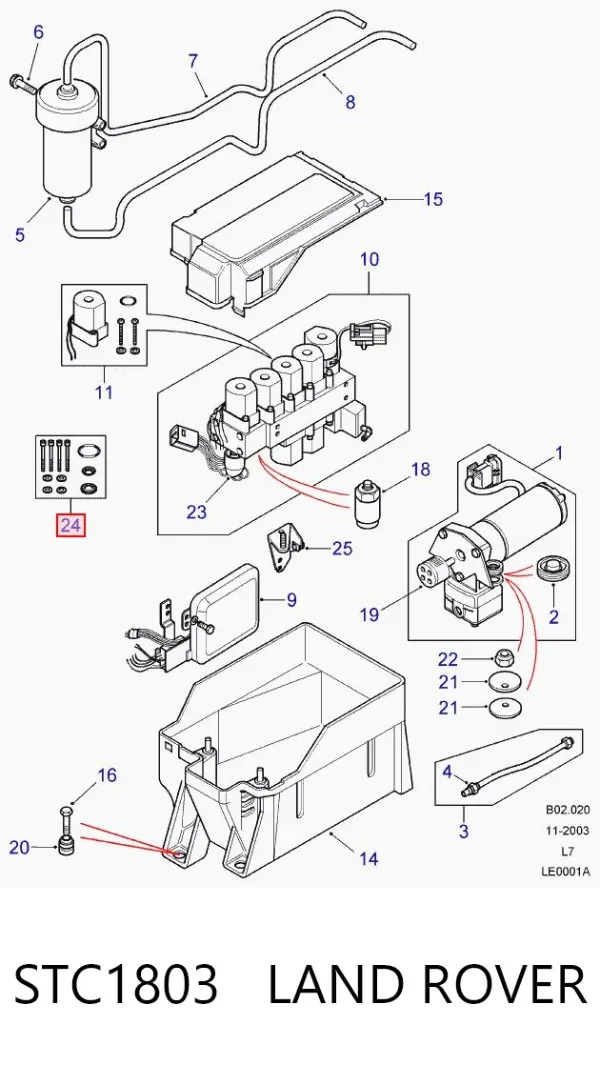  STC1803 Land Rover