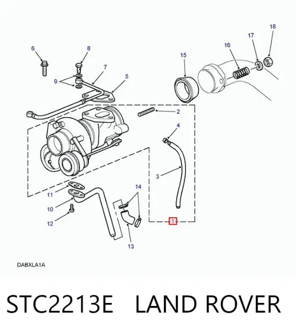Turbina STC2213E Land Rover