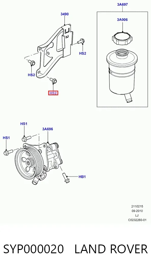  SYP000020 Land Rover