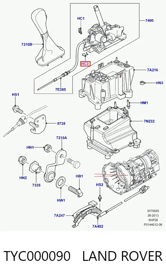  TYC000090 Land Rover