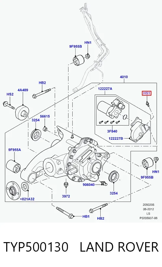  TYP500130 Land Rover