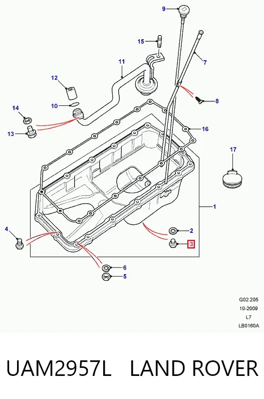  UAM2957L Land Rover