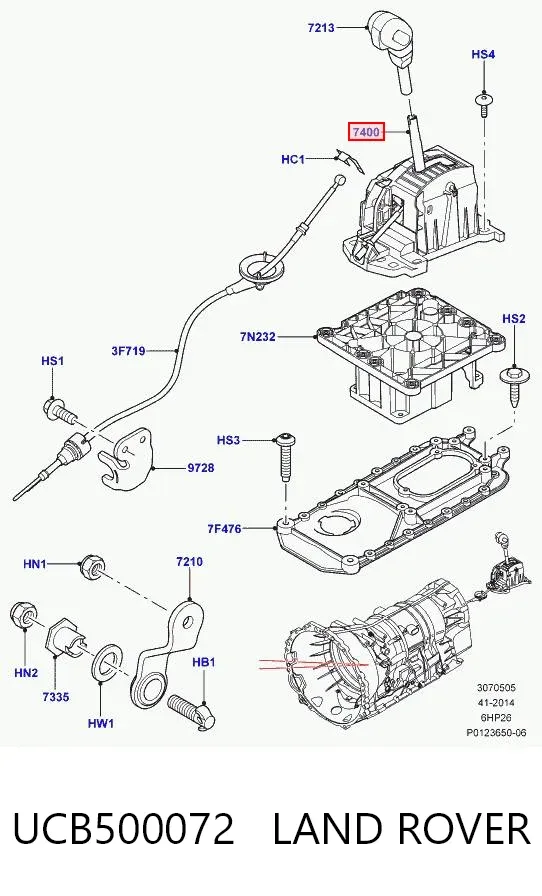  UCB500072 Land Rover