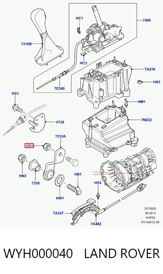 WYH000040 Land Rover