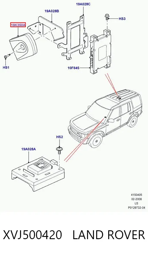  XVJ500420 Land Rover