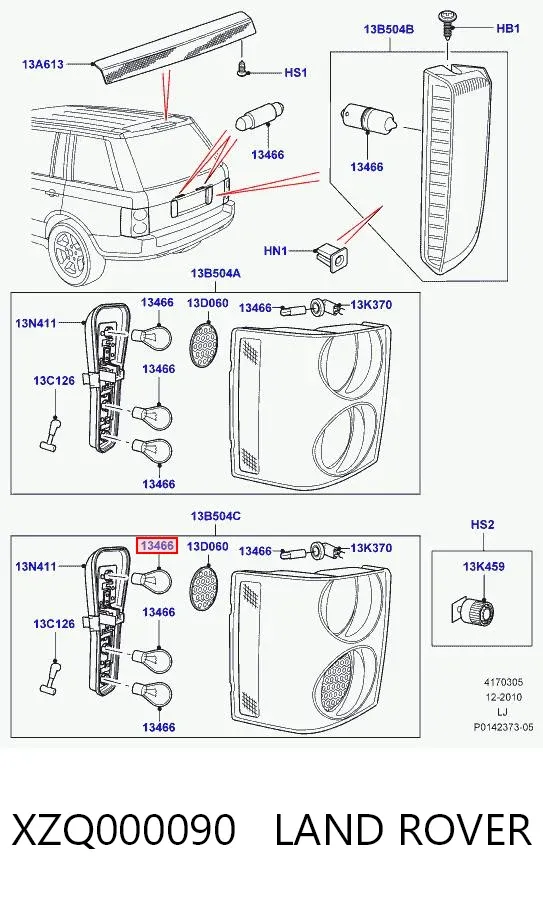  XZQ000090 Land Rover