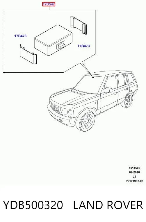 Sensor de chuva Land Rover Range Rover III