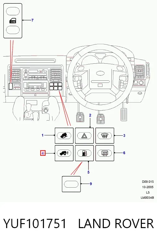  YUF101751 Land Rover