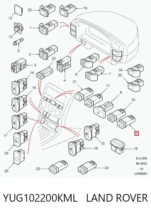  YUG102200KML Land Rover
