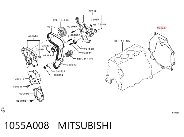  1055A008 Mitsubishi