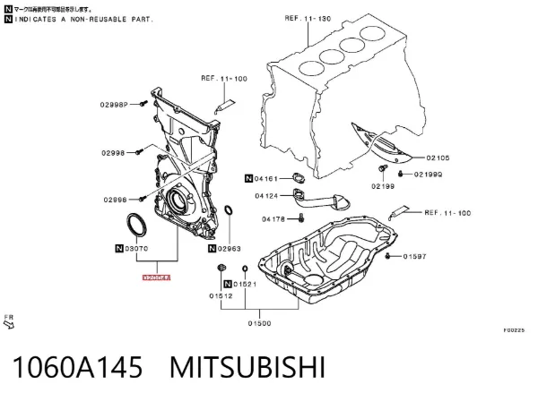  1060A145 Mitsubishi